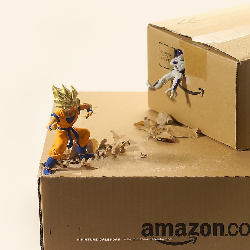 Tatsuya Tanaka, artista japonés, ha usado miniaturas, comida, basura y demás para recrear escenas clásicas de Dragon Ball.