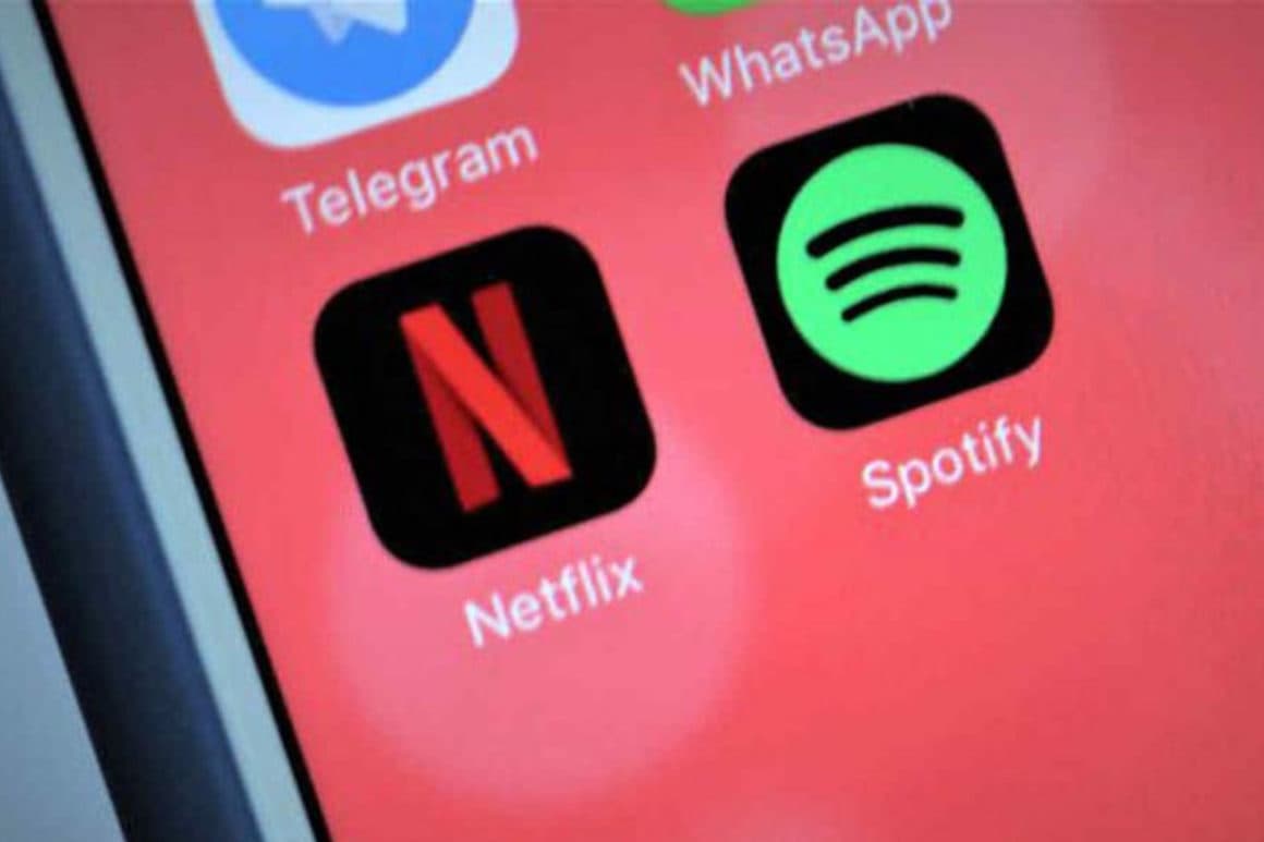 Netflix y Spotify