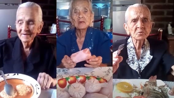 Ancianita de 87 años pide ayuda para vivir sus últimos días como youtuber y compartir recetas