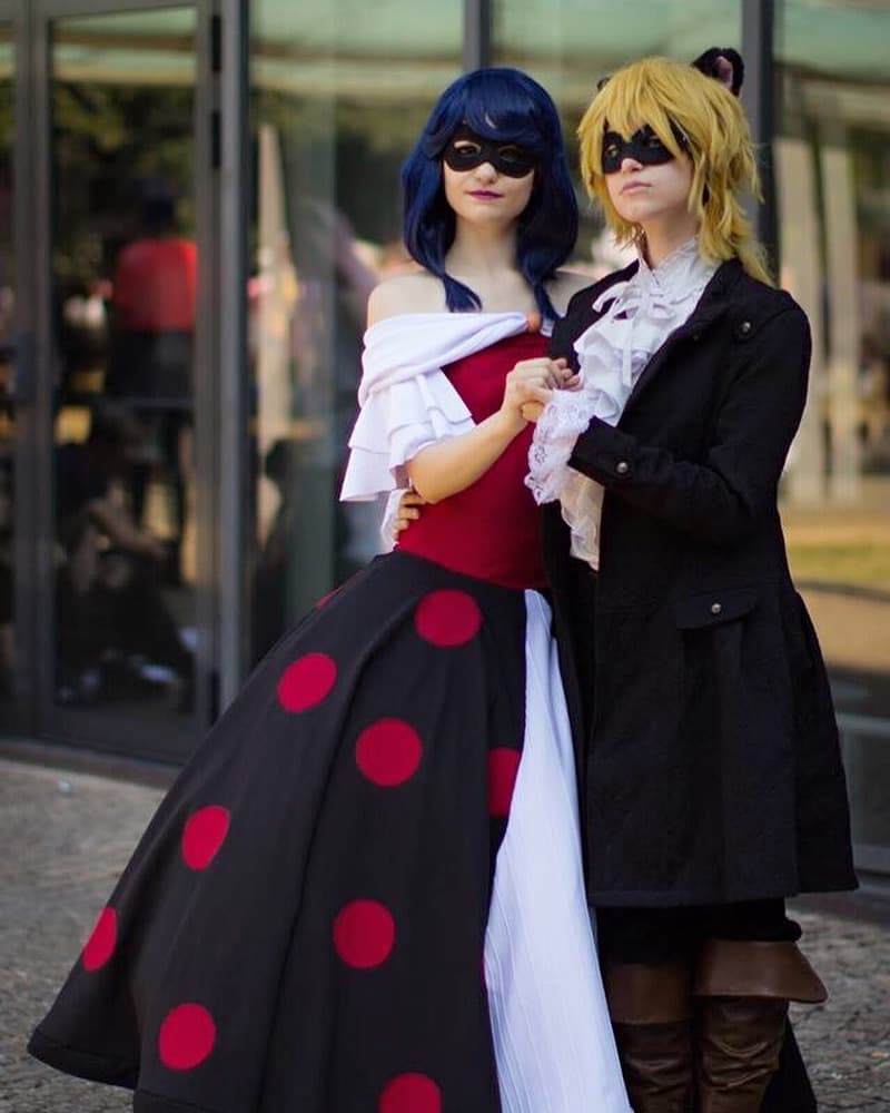 Miliana Rockbell pidió la ayuda de Liss Axchuu para esta apropiación de los personajes principales.