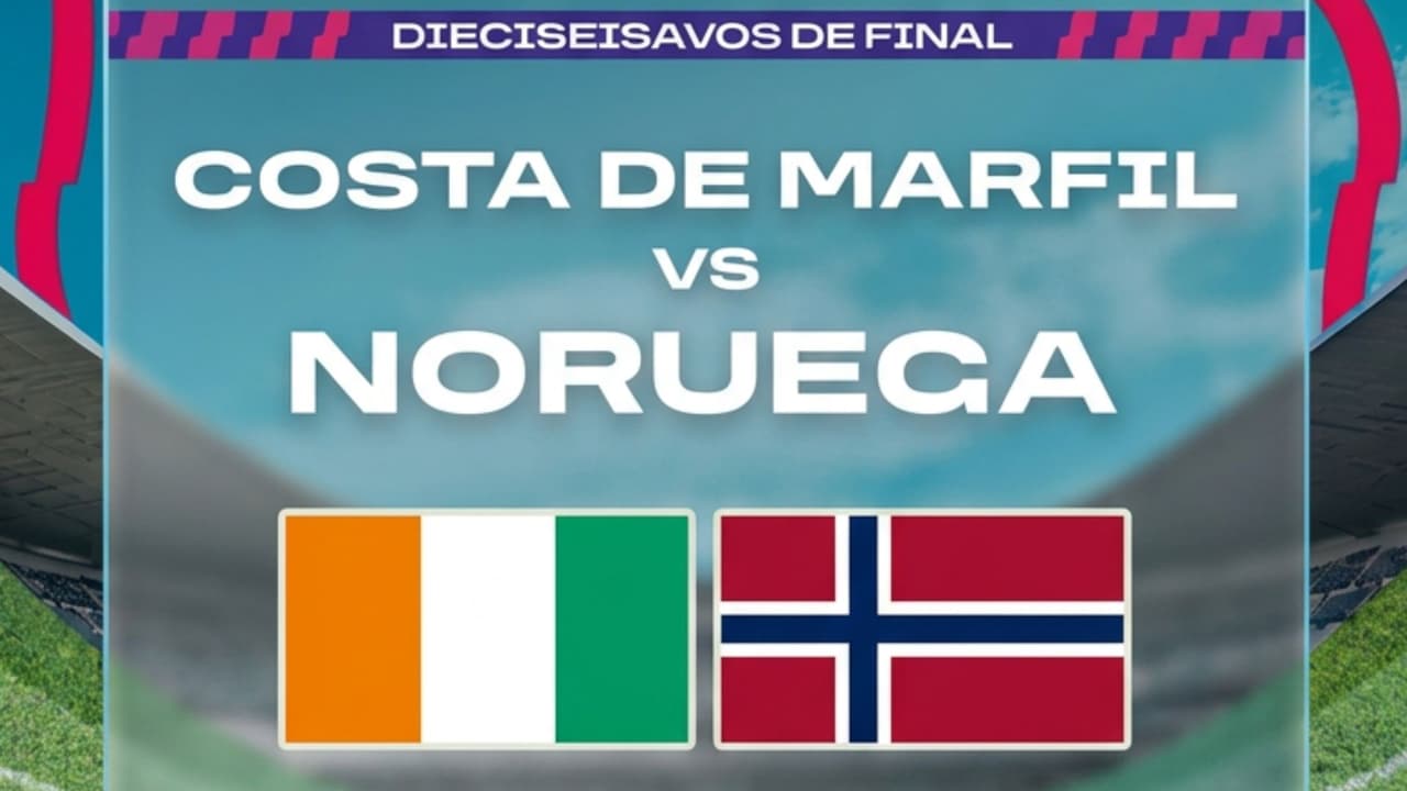 Costa de Marfil vs. Noruega: Ve aquí EN VIVO el partido de dieciseisavos
