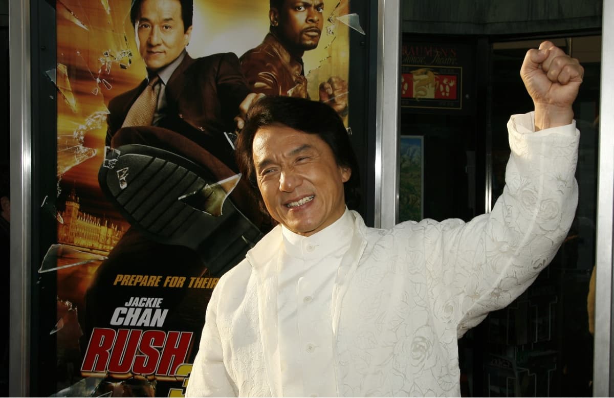 Jackie Chan en la premiere de Rush Hour 3 (2007)