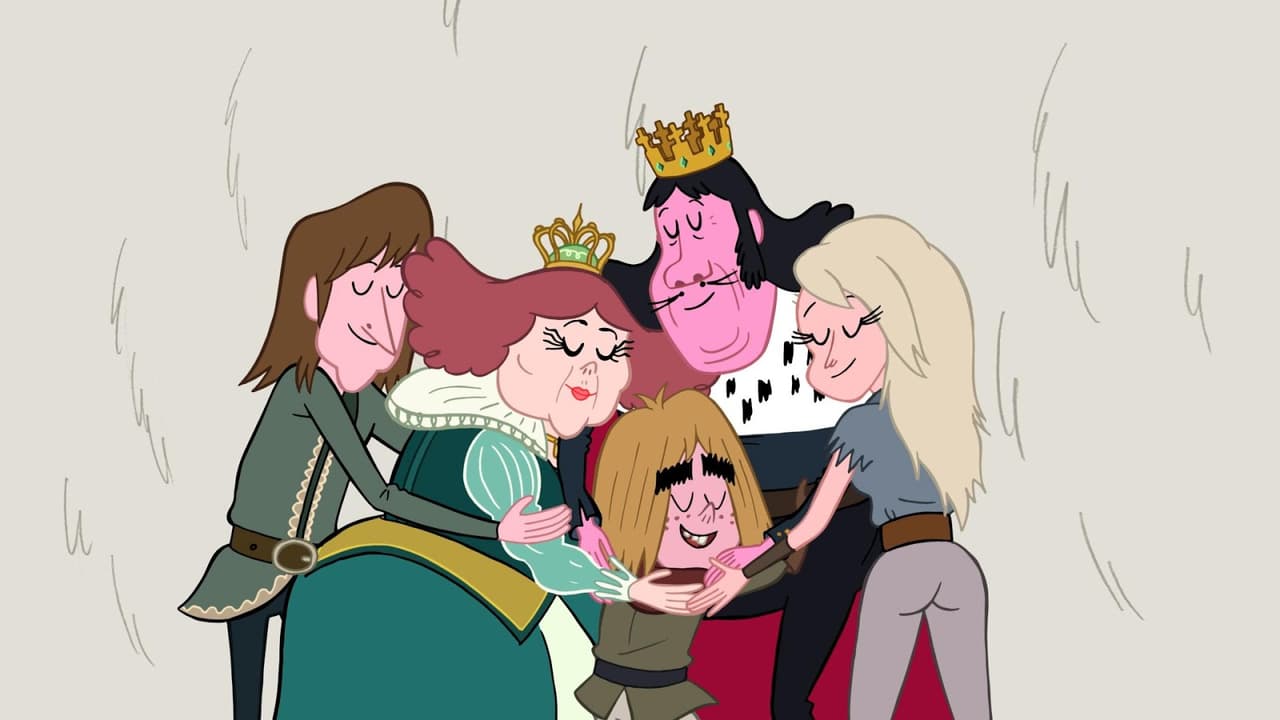 No dejó la realeza de lado para su siguiente trabajo, pues hizo las líneas de la Reina Eleanoren la miniserie animada Larga vida a los Royal .