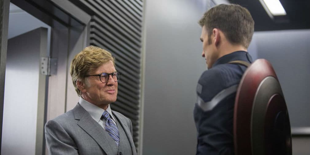 5. Robert Redford: Ganador del Oscar en 1980 y 2002, el rubio también actuó en Captain America: The Winter Soldier.