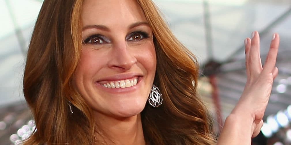 5. Julia Roberts: La mujer bonita también fue vendedora de helados.