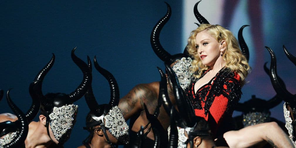 6. Madonna: Fracasó con Sean Penn, Warren Beatty, Dennis Rodman, Carlos León y Guy Ritchie, entre otros.