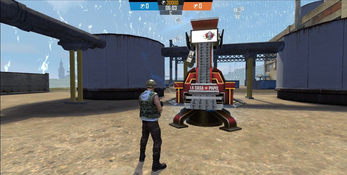 En el modo de juego, por tiempo limitado llamado 'Plan Bermuda', dos equipos de cuatro jugadores se enfrentan en una carrera contra el bando contrario para imprimir la cantidad determinada de dinero en el tiempo asignado. Los jugadores recolectan dinero activando y ocupando impresoras de billetes ubicadas en lugares establecidos en el mapa. Una vez que una impresora de billetes esté ocupada, también deberán de defender el área circundante, ya que el equipo contrario puede apoderarse del área para ganar dinero para ellos mismos. El equipo que recolecte la cantidad de dinero primero o tenga la mayor cantidad en cuanto se acabe el tiempo, gana.