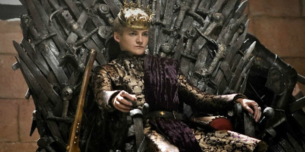 1. King Joffrey: Es cruel, despiadado y cobarde en Juego de Tronos, hasta es despreciado por su propia madre.