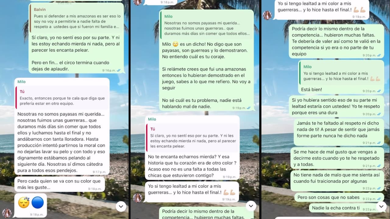 Yuyo, de las Amazonas, revela que tuvo un conflicto con Balvil, Milo y Cindy, integrantes de su equipo