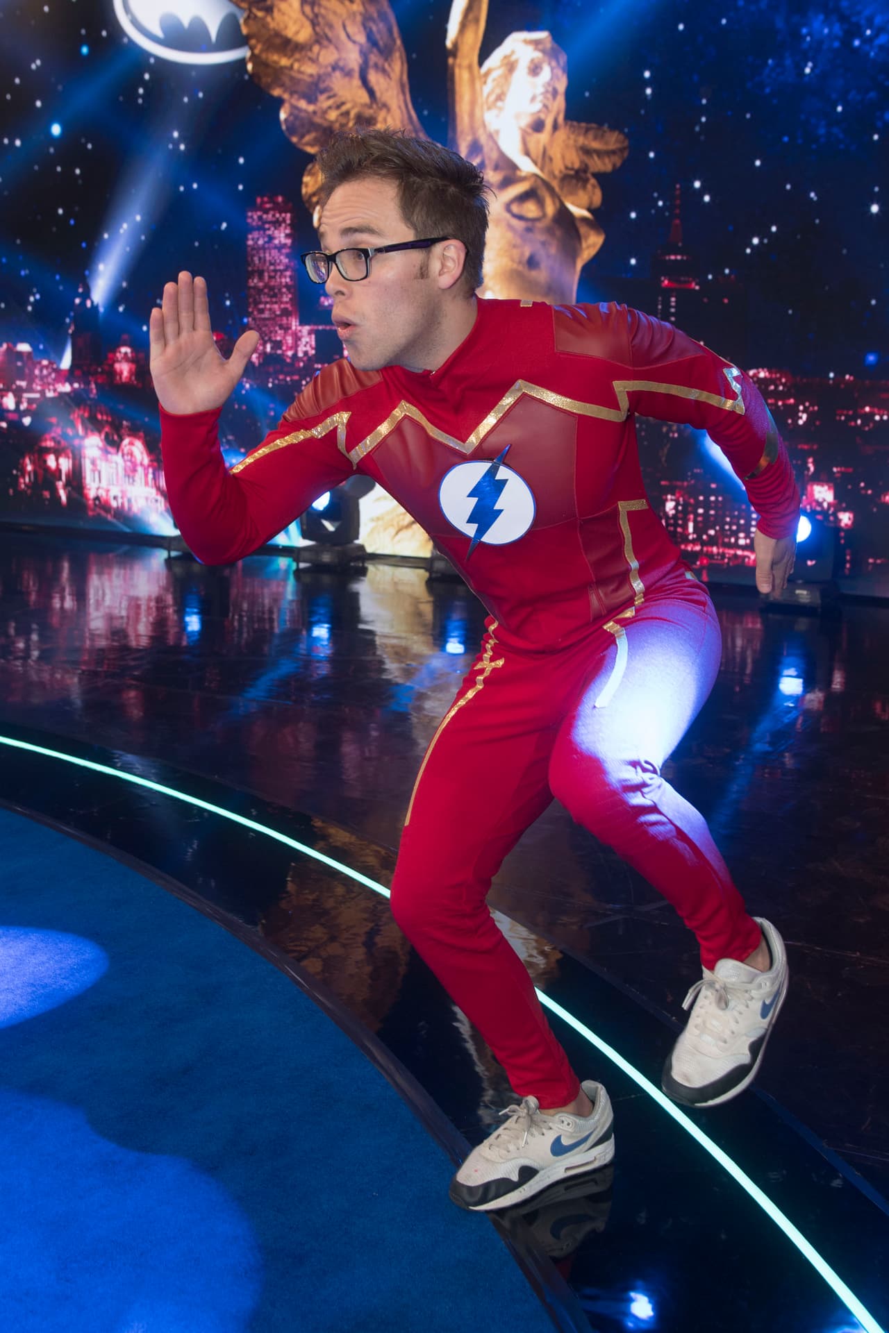 El hiperactivo Yurem tenía que ser Flash, obviamente.