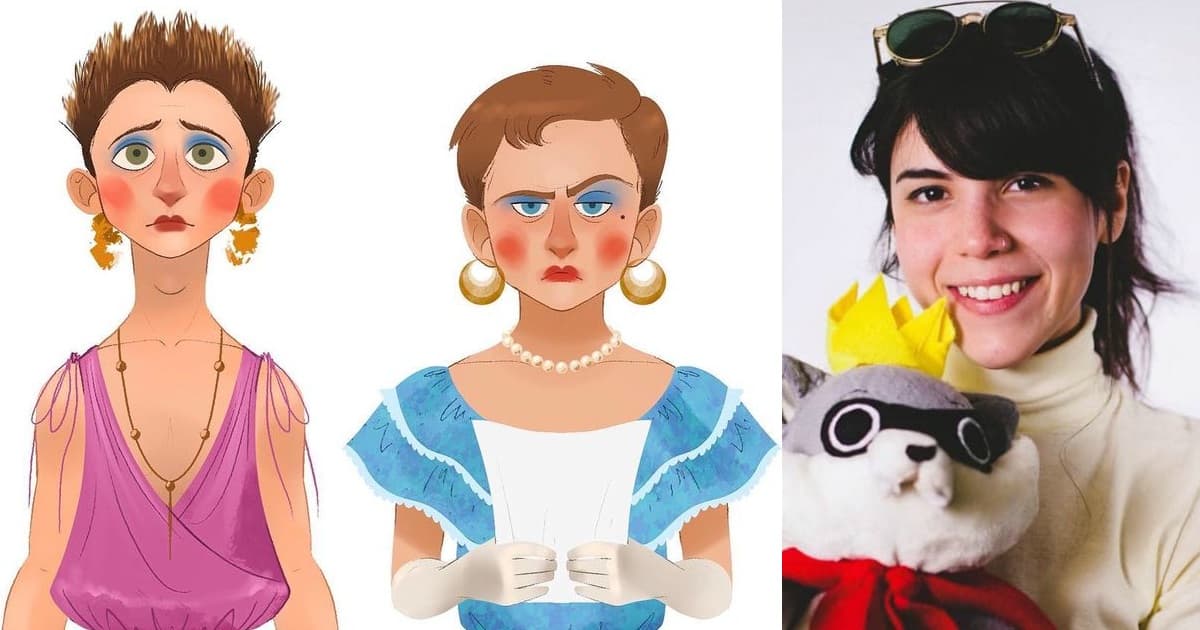 Ella es Madelein Treviño, la mexicana que ilustró a Malcolm y Reese con vestidos