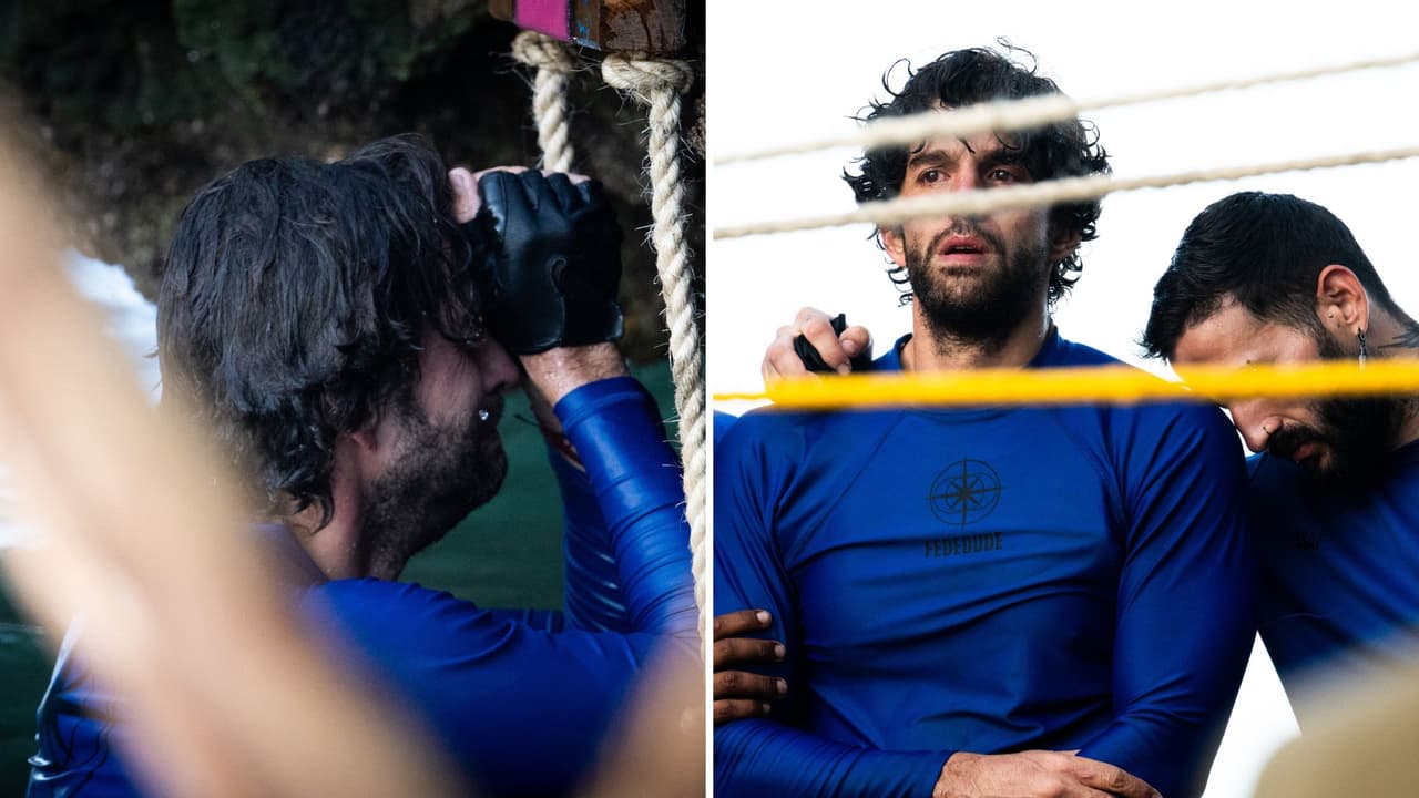 Fede llora tras ser eliminado de El Conquistador