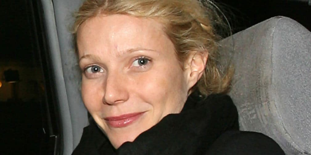 9. Gwyneth Paltrow: La ex de Chris Martin, vocalista de Coldplay, luce más joven sin el glamour del maquillaje.