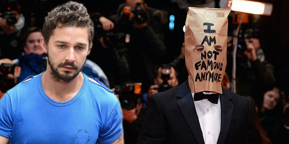 8.- Shia Labeouf: Peleas callejeras con indigentes, desplantes en alfombras rojas y más, ¿cuál es el problema del protagonista de Transformers?