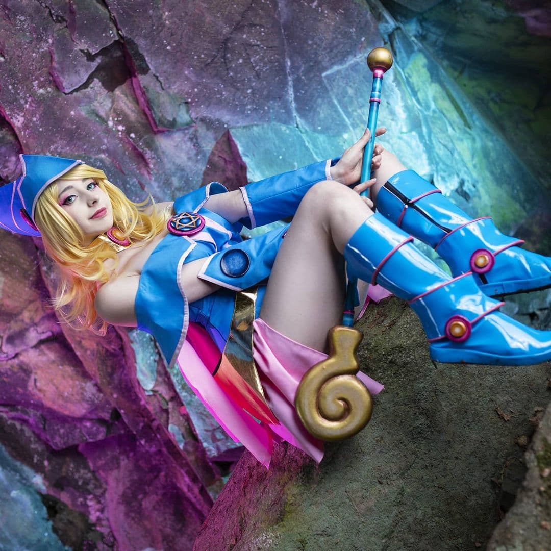 De Yu-Gi-Oh! eligió a la Chica Maga Oscura.