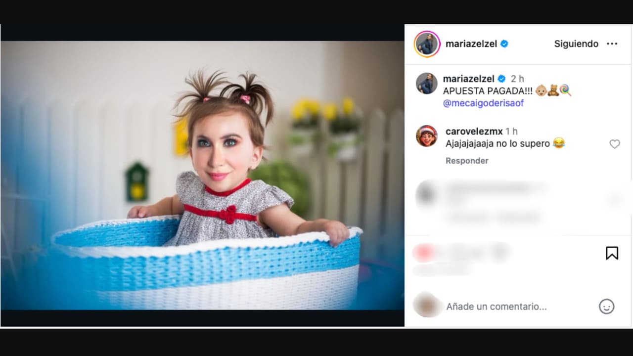 Mariazel cumple la apuesta que hizo con Faisy en Me Caigo de Risa