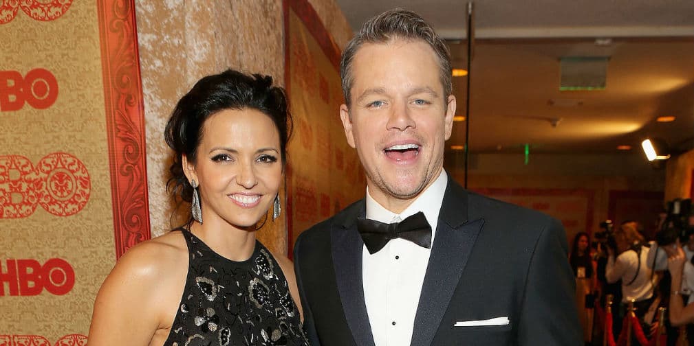 5. Matt Damon: En el 2003 conoció a esta camarera argentina llamada Luciana Bozande la cual se enamoró.