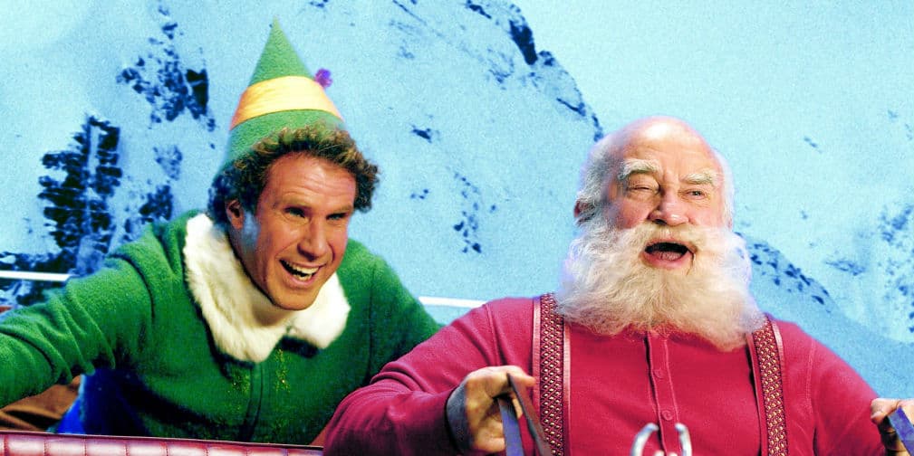 8. Edward Asner: Este actor encarnó a Papá Noel en Elf, cinta donde Will Ferrell creía ser un elfo del Polo Norte.