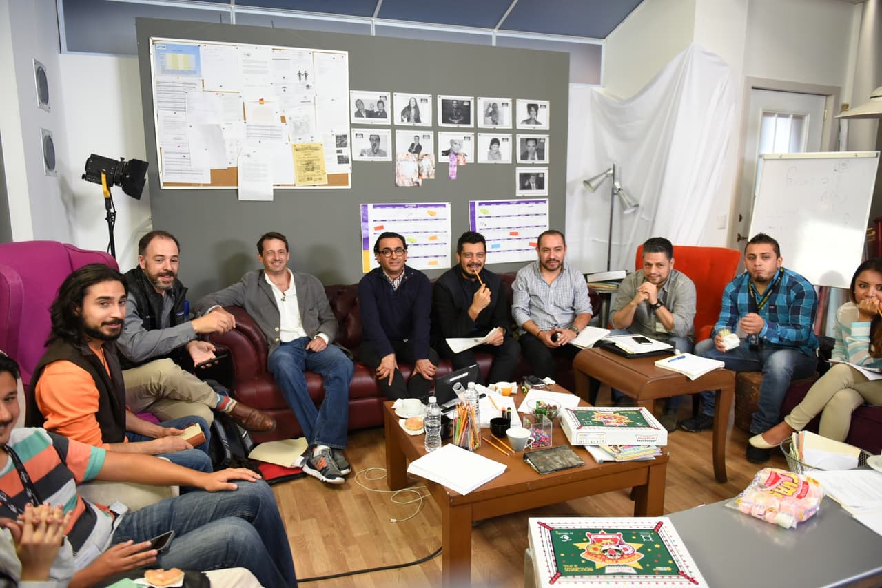 Transmisión de la junta creativa de 'Adal, El Show'