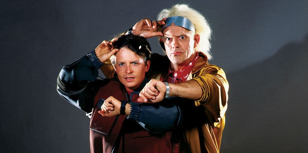7. Marty McFly y Doc: Ya sea en el pasado o en el futuro, este par llenó de aventura tu televisor y el cine.