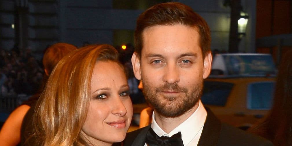 7. Tobey Maguire: El actor conoció a Jessica en 2003 mientras grababa Seabiscuit. Era diseñadora de joyas.