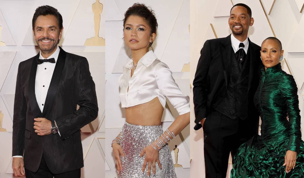Oscar 2022: Así presumieron sus looks los famosos en la alfombra roja