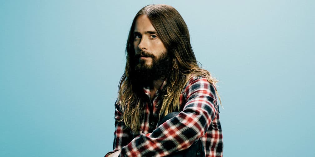 3. Jared Leto: Pareciera que se estacionó eternamente en sus 20s, pero este galán ya tiene 44 años cumplidos.