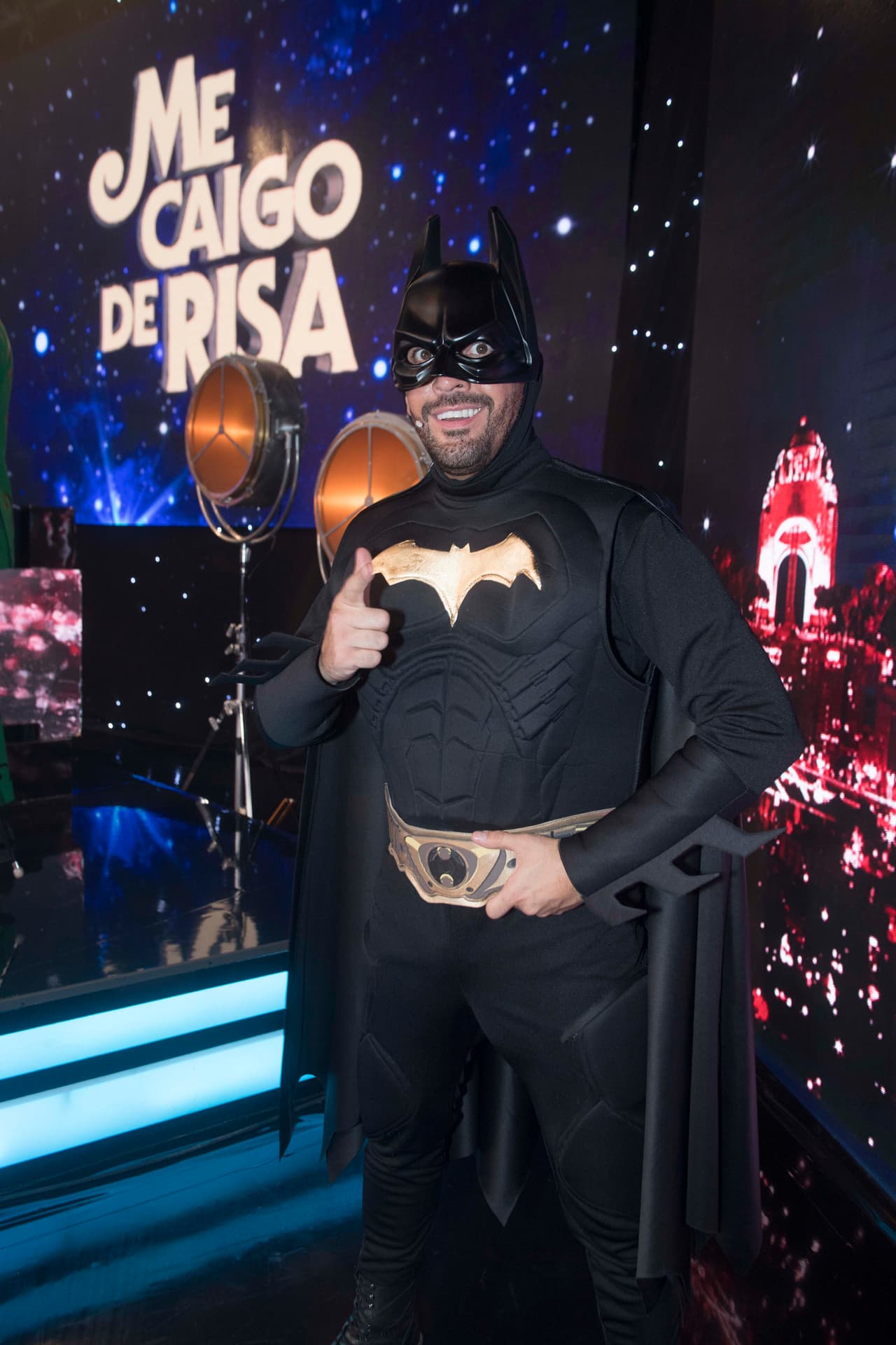 Y es que debajo de la máscara estaba Ricardo Margaleff, ¿tú crees?