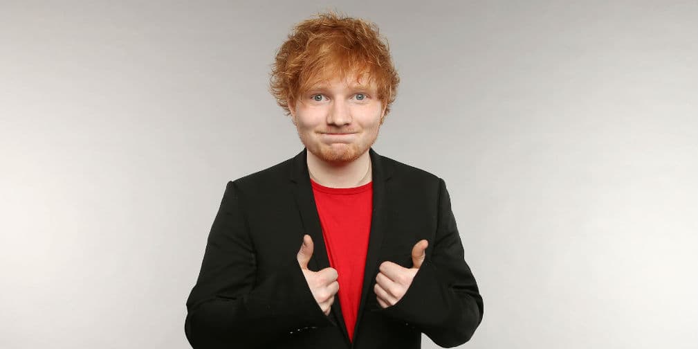 3. Ed Sheeran: Le dijeron sus canciones tenían potencial pero por ser gordito no había forma de venderlas.