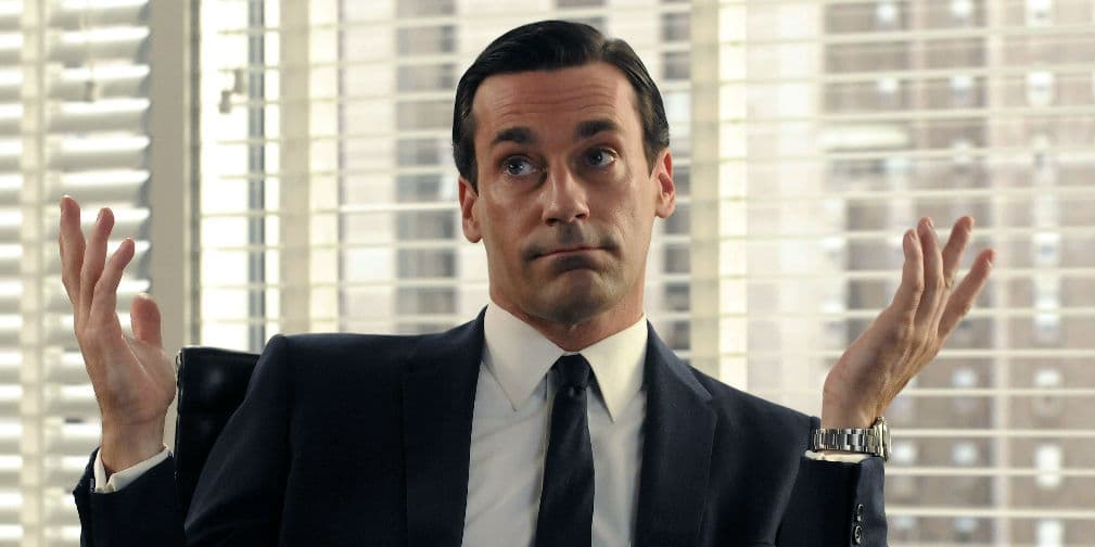 6. Jon Hamm: La estrella de Mad Men se desempeñaba como lavaplatos en un restaurante griego.