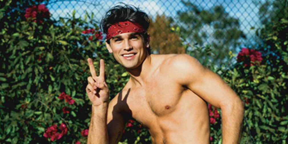 6. Justin Gaston: Aunque nunca lo confirmaron, la rubia y el modelo salieron y tronaron a finales de 2009.