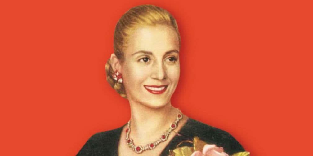 5. Eva Perón: El compositor Mane de la Parra es un gran admirador de la actriz y política argentina.
