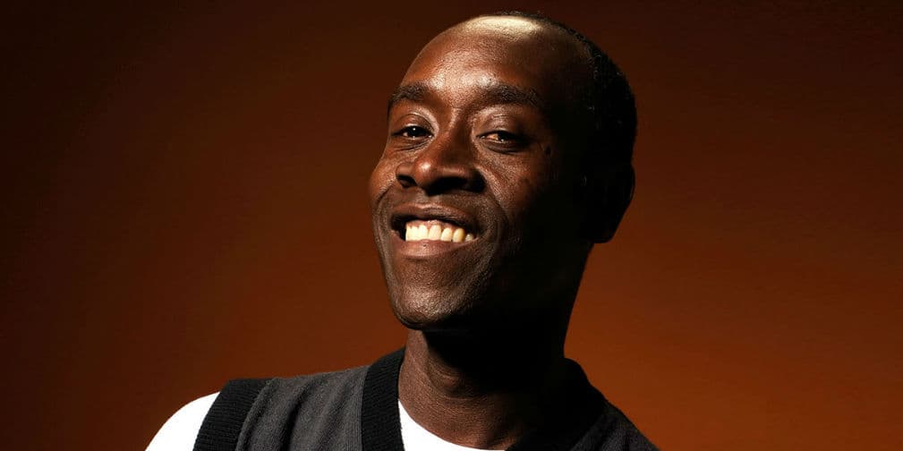 14. Don Cheadle: Nominado al Oscar por Hotel Rwanda, apareció también en Crash, Traffic y Oceans Eleven.