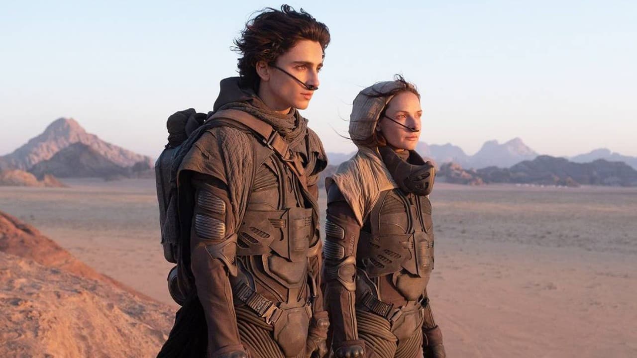Timothée Chalamet y Rebecca Ferguson en 'Dune'