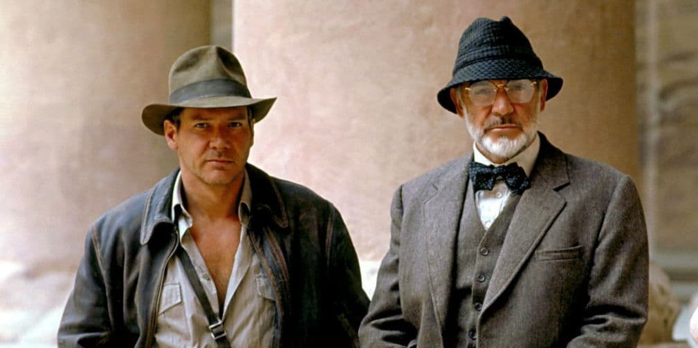 6. Indiana Jones y la Última Cruzada: La química entre Harrison Ford y Sean Connery dio lugar a un triunfo del cine de aventuras.