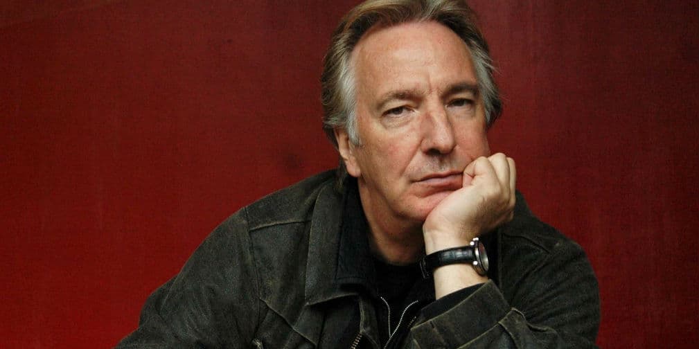 9. Alan Rickman: Conocido como el Professor Snape en Harry Potter, falleció a los 69 años el 14 de enero.