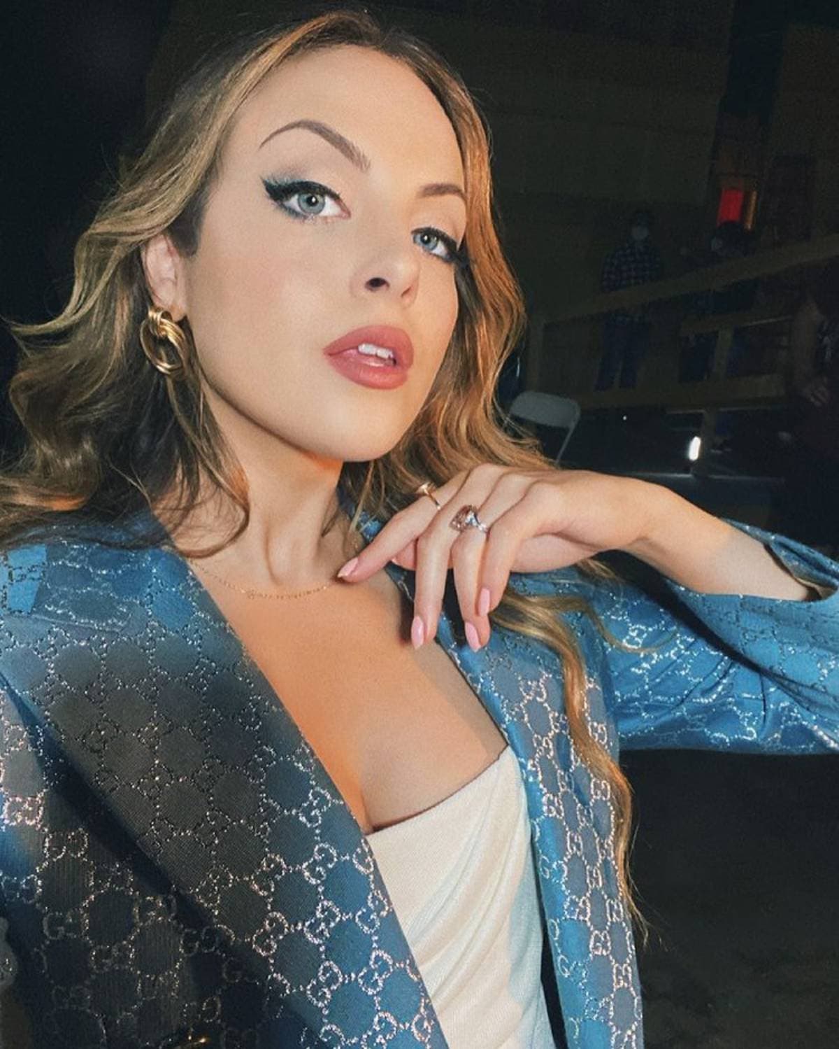 Elizabeth Gillies en la cuarta temporada de 'Dynasty'.