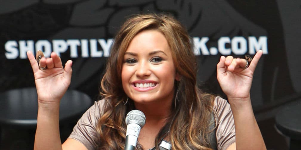 4.- Demi Lovato: Otra ex actriz y cantante infantil que cayó víctima de las drogas y desórdenes alimenticios, como ella misma admitió.