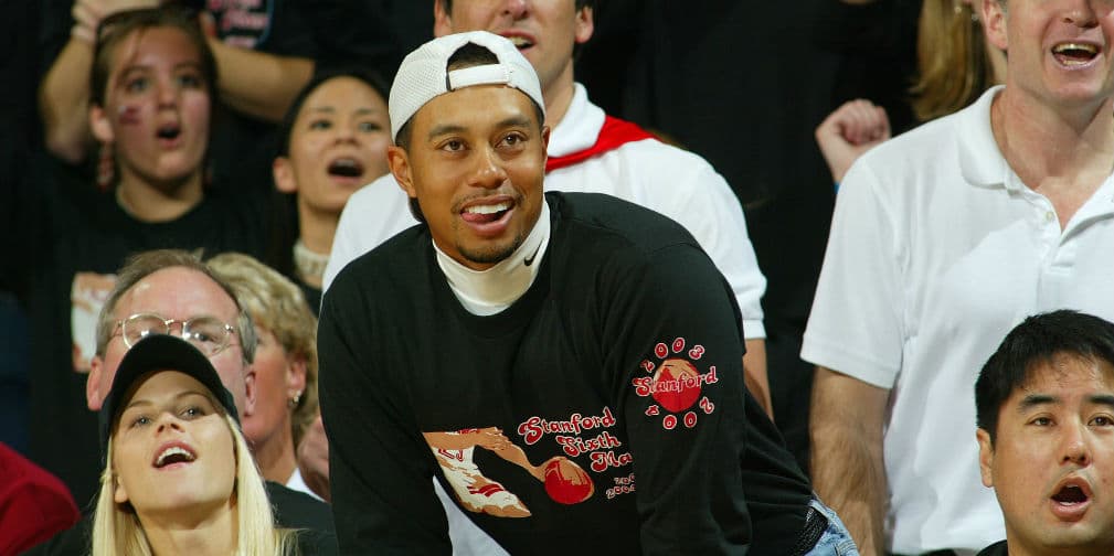 6. Tiger Woods: Esta estrella del golf asistía a los partidos de la NBA, para ver al equipo Orlando Magic.
