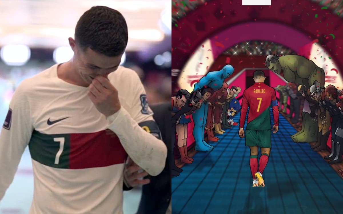 Marruecos elimina a Portugal y despiden a Cristiano Ronaldo con memes