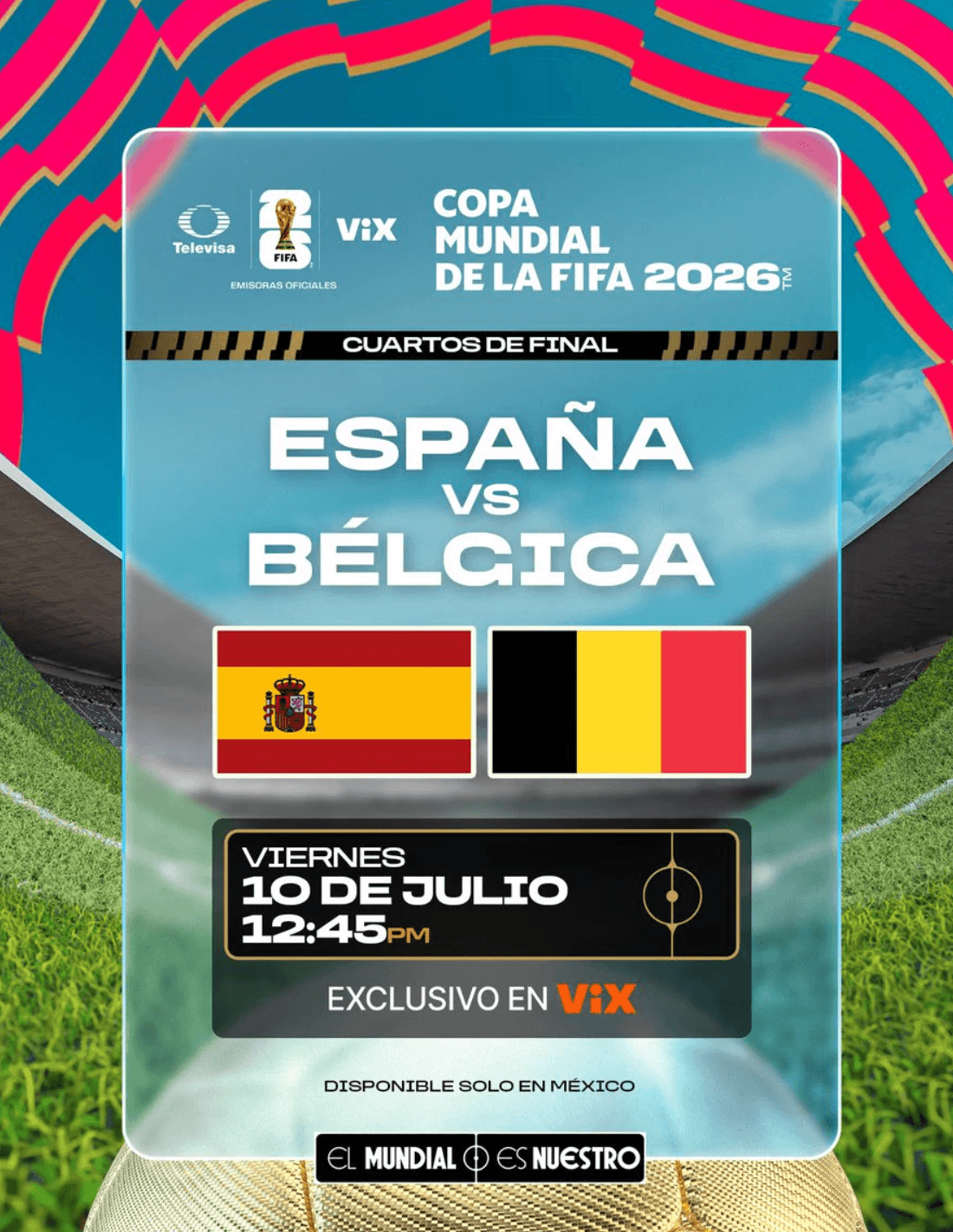 España vs Bélgica