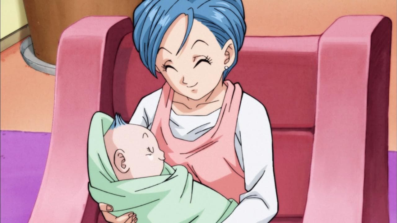La hija de Vegeta como ¿súper saiyajin?