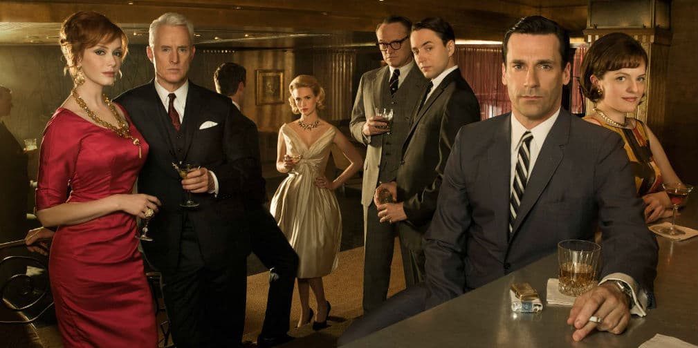 9. Mad Men (2007, 2015) de AMC.