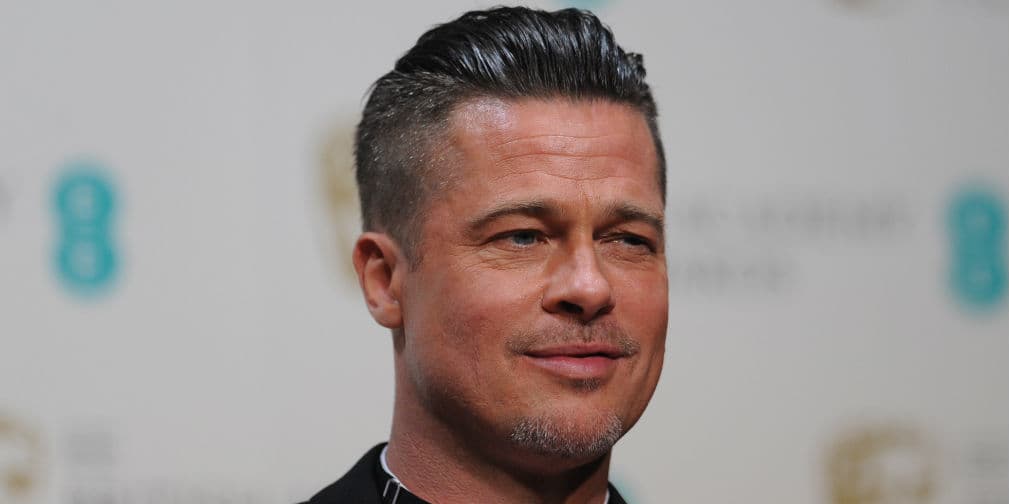 4. Brad Pitt: Durante la filmación de Troya (2004), el actor se rasgo un tendón, retrasando la producción.
