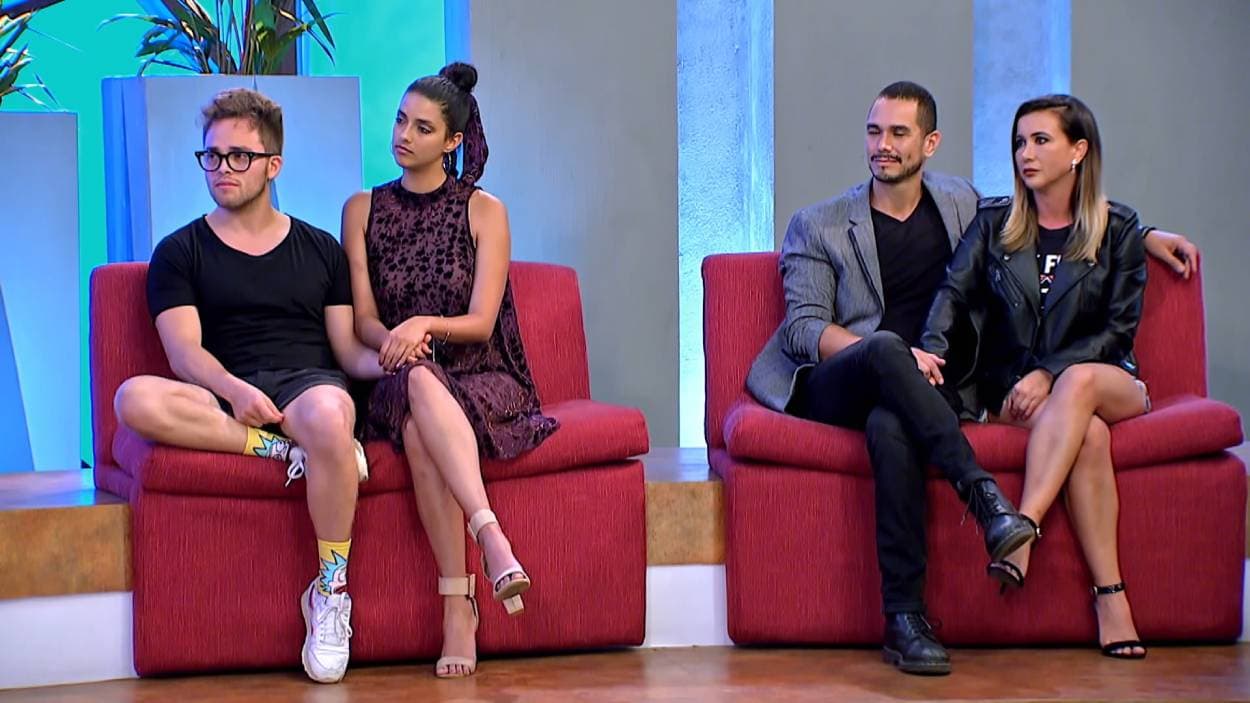 Yurem, Jhoss, Mariazel y Adrián en Inseparables 2021
