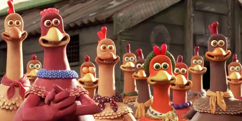 1. Chicken Run: Los Pollitos en Fuga deben escapar de una granja antes de convertirse en el plato fuerte.