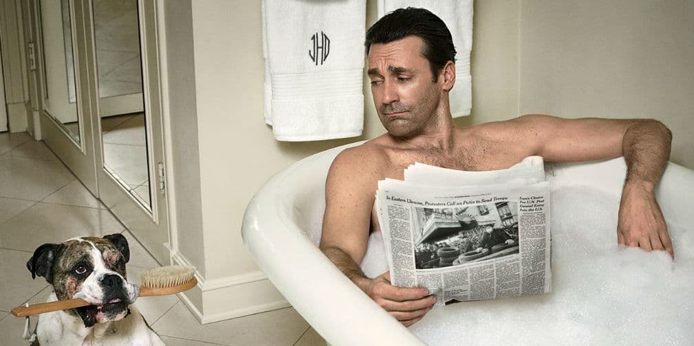 7. Jon Hamm: El actor de Mad Men también ha sufrido trastornos psicológicos, llegando a la rehabilitación.