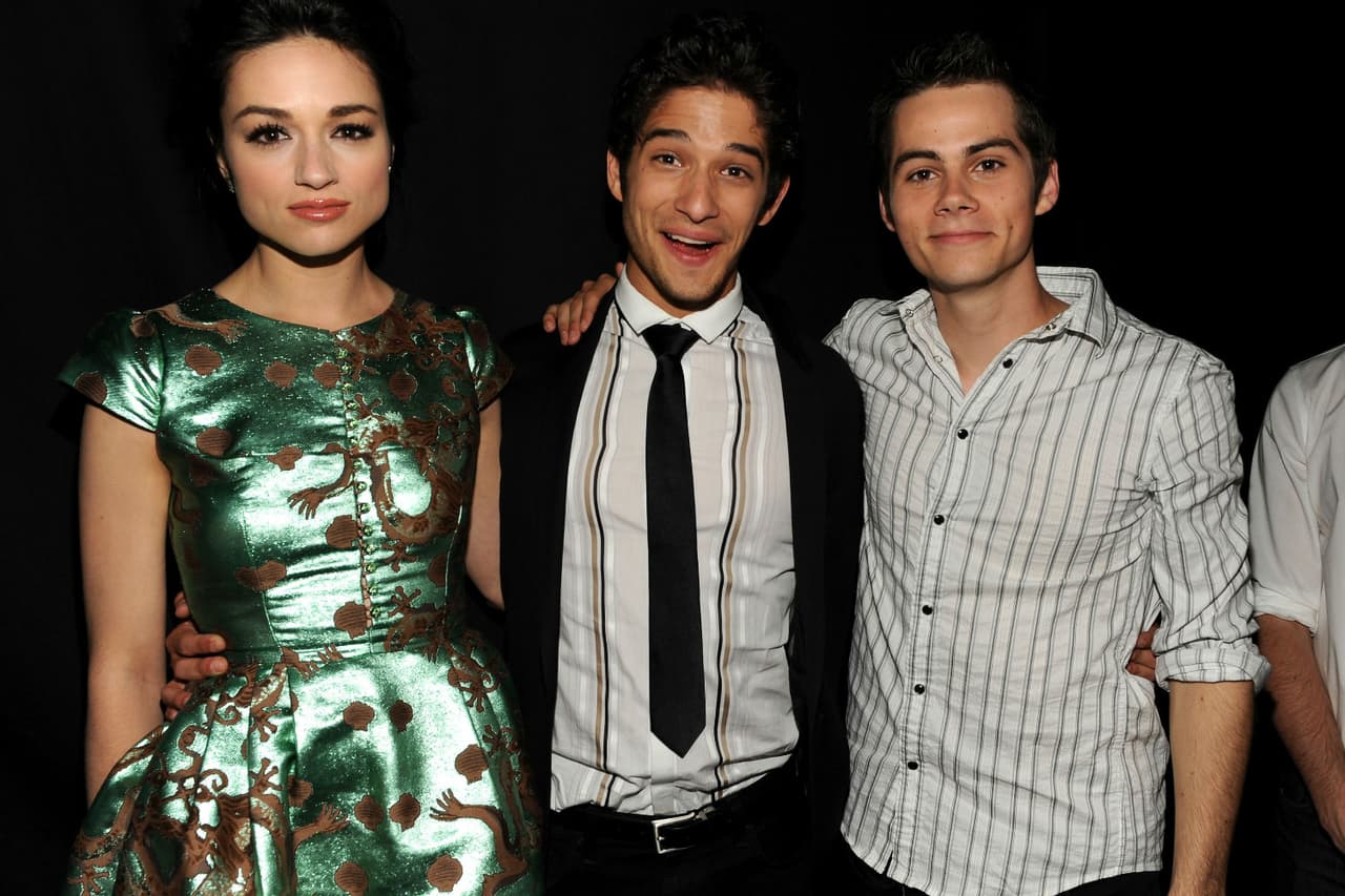 Crystal parece la mamá de Tyler Posey y Dylan OBrien, ¡que seriecita salió!