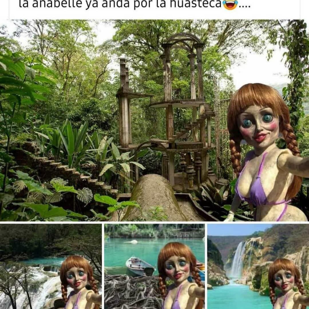 Luego que se escapa Anabelle del museo de los Warren y la cacharon de vacaciones en México.
