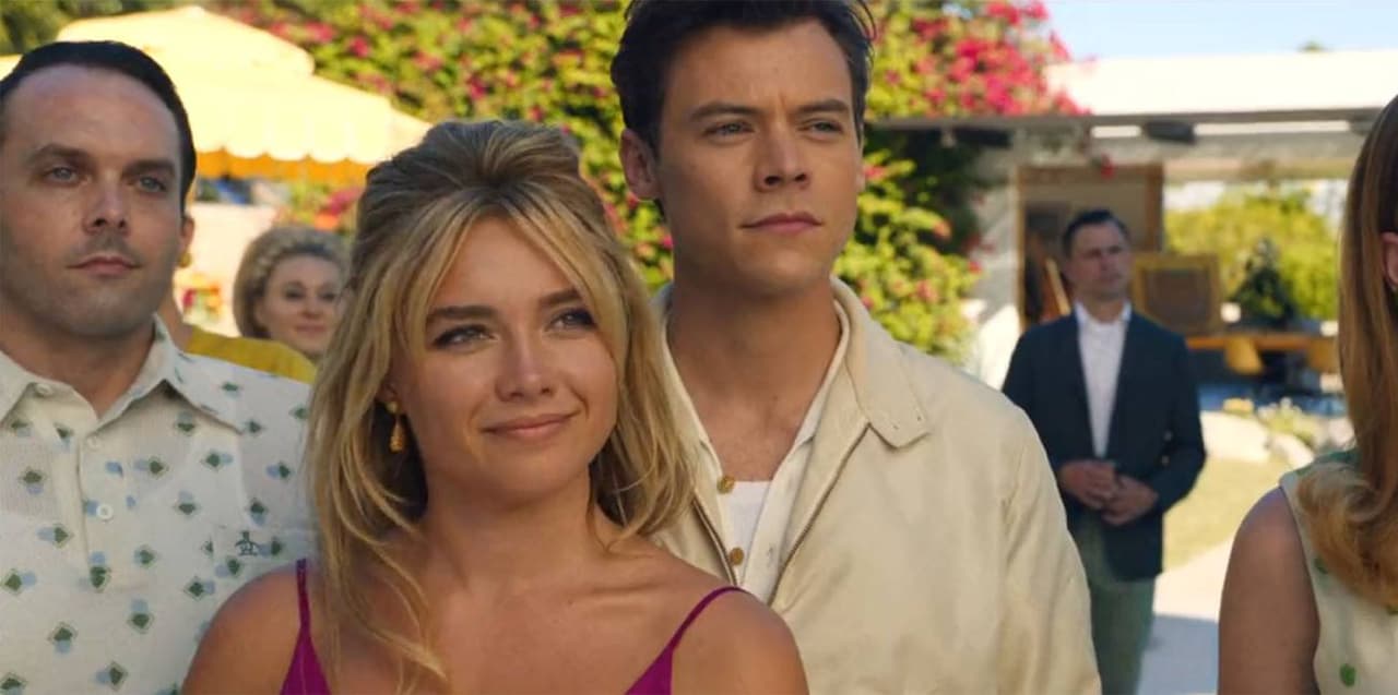 Florence Pugh es la esposa de Harry Styles en Don’t Worry Darling